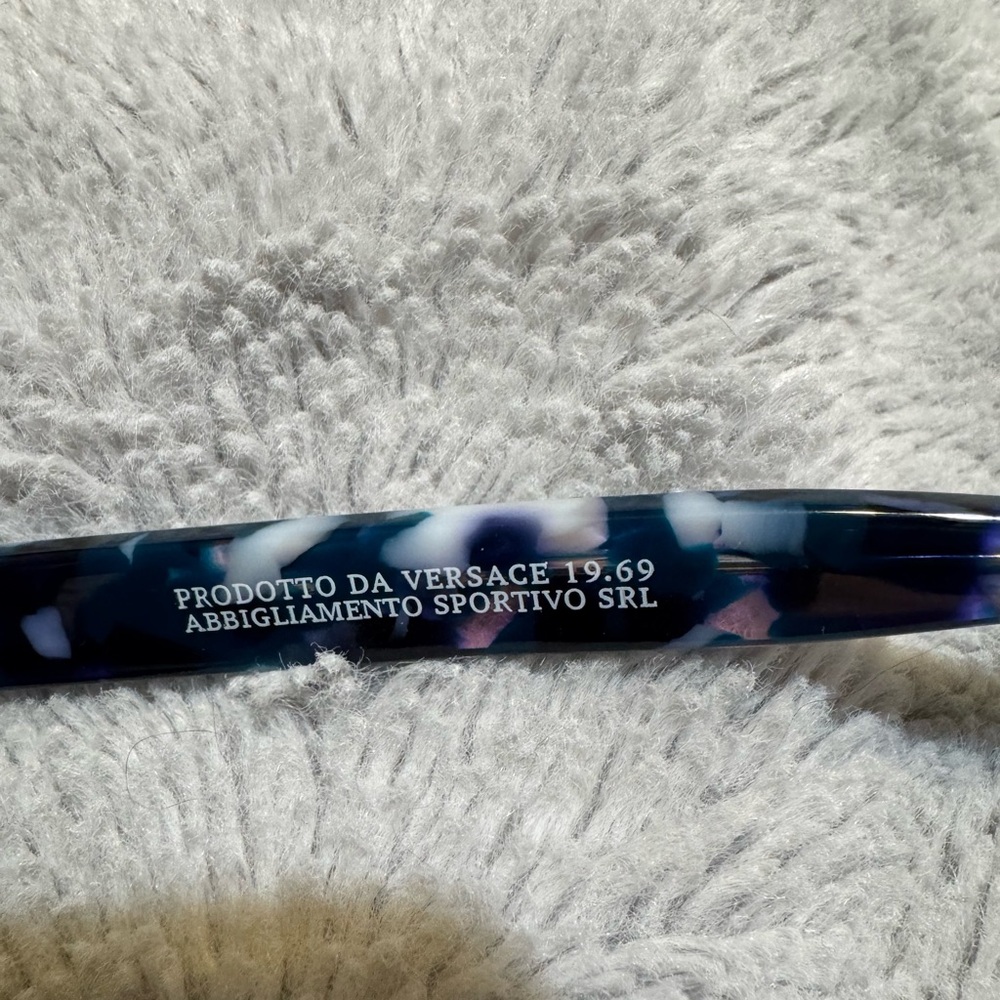 Versace 1969 Blue and White Sunglasses - Picture 6 of 7